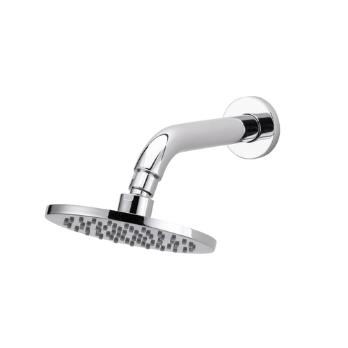BELLINO WALL SHOWER ARM 190mm & ROSE 150mm WELS 3 STAR C/P