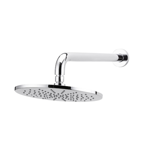 BELLINO WALL SHOWER ARM 400mm & ROSE 225mm WELS 3 STAR C/P