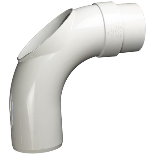 CIVILTEC PVC DWV Manhole Drop Bend M&AC SPIG 150mm