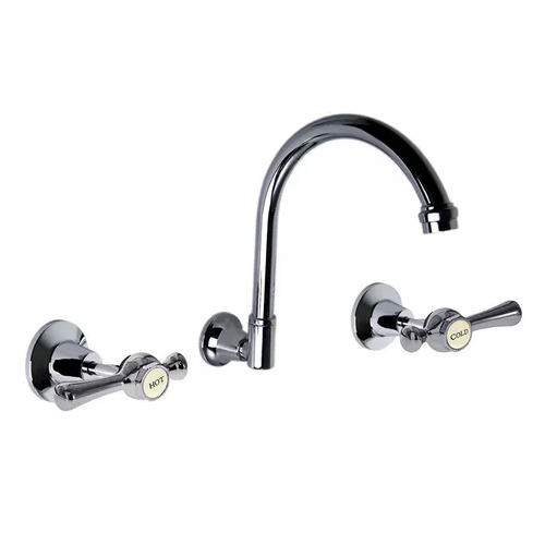 Whitehall Lever Wall Sink Set Anti Vandal Ceramic Disc