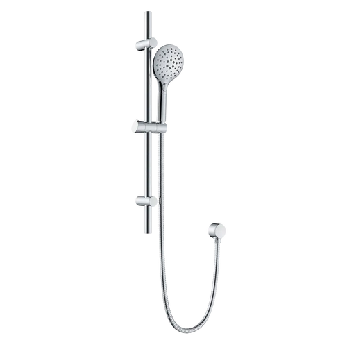 Elio Hand Shower & Rail Kit Chrome Plated