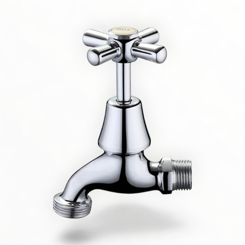 Whitehall Hose Tap Anti Vndl Chrome Plated w Jumper Valve LF