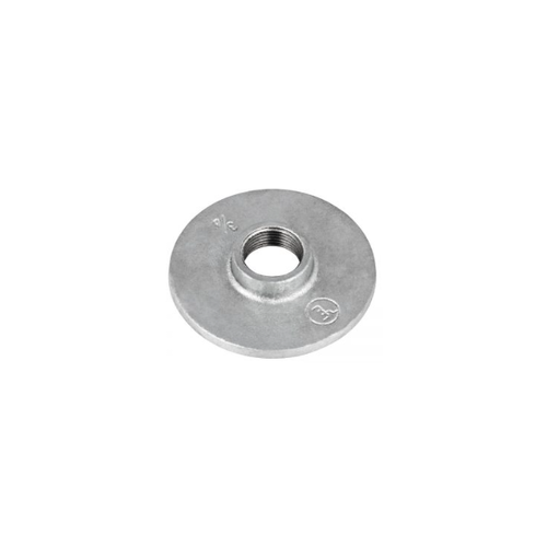 20mm Flange Round Undrilled Galv