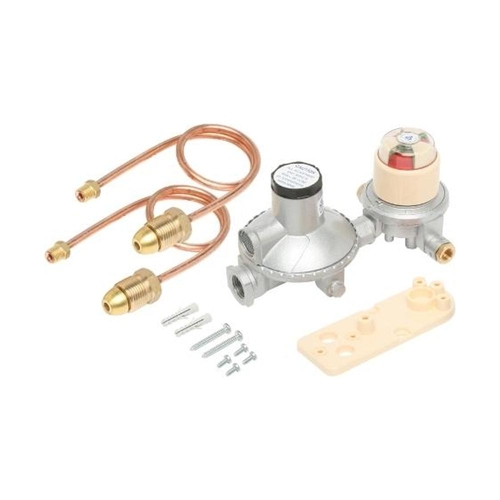 Dual Cylinder LPG Installation Kit 400Mj Regulator Automatic Changover with Bracket and Pigtails