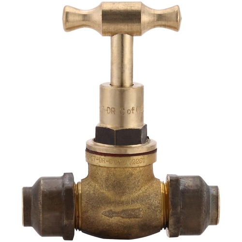 LF 15mm STOP COCK FLARED (1/2") BR