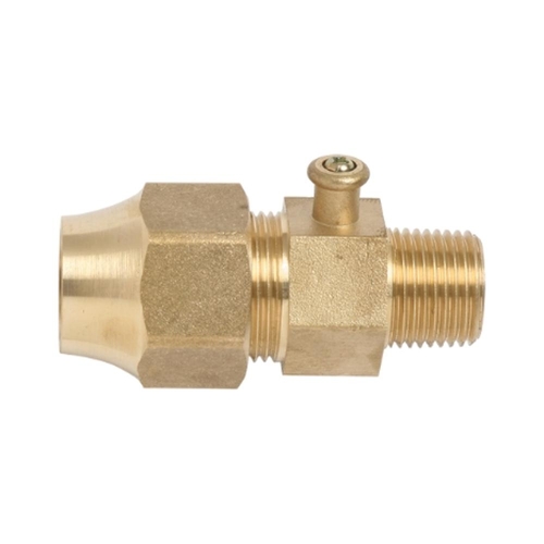 Test Point Adaptor Brass R1/2 M x 3/4 SAEM and Nut