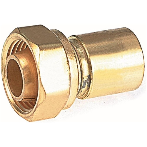 LF 20mm OD x 20mm FI #62 STRAIGHT UNION CONNECTOR (3/4" OD x 3/4" FI)