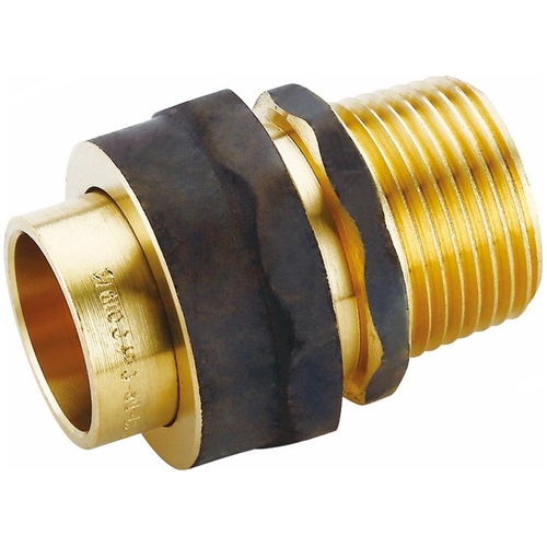 LF 15mm OD x 15mm MI #69 MALE UNION CONNECTOR (1/2" OD x 1/2" MI)