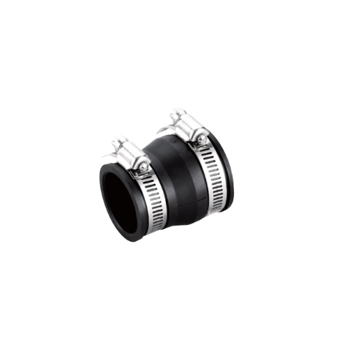 50mm x 32mm REDUCING FLEXIBLE COUPLING FOR PVC - COPPER - GAL - CL BLACK