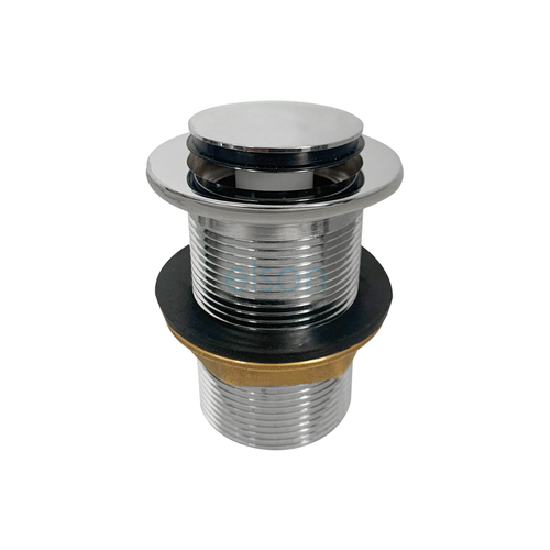 40mm x 80mm BRASS CP EZI-CLEAN Pop-Up Plug & Waste
