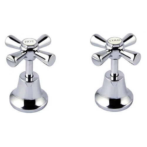 Whitehall Chrome Plated Basin Top Assembly Ceramic Disc