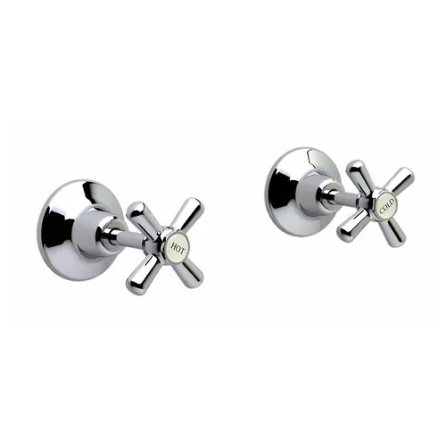 Whitehall Chrome Plated Wall Top Assembly Ceramic Disc