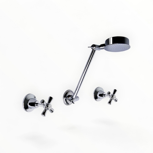 Old Kent Shower Set Chrome Plated LF