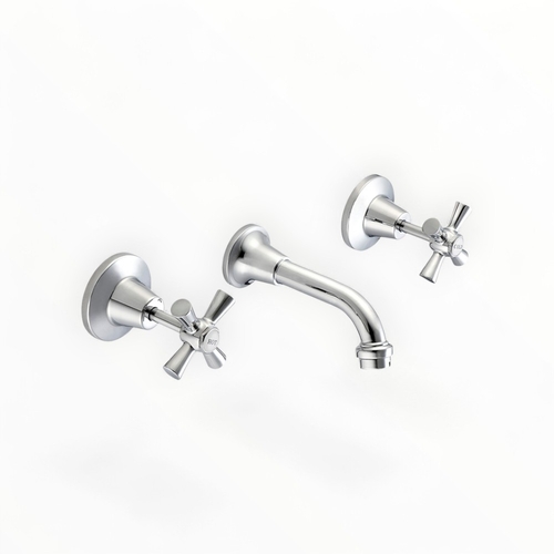 Old Kent Bath Set Chrome Plated LF