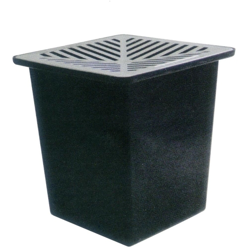 250mm Rainwater Pit With AluMinium Grate
