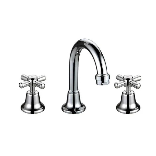 Whitehall Chrome Plated Basin Set Anti Vandal Jumper Valve