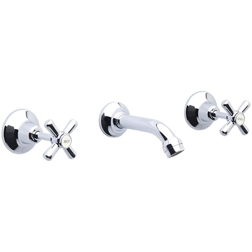 Whitehall Chrome Plated Bath Set Anti Vandal Jumper Valve