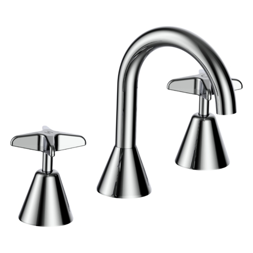 Aurora Star Basin Set - Swivel Spout - 4 Star - Jumper Valve Chrome (Lf)