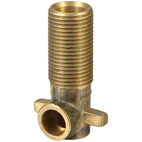 15OD X 15MI Winged Connection Spurred Brass