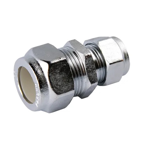 20C X 15C Nylon Compression Union Reducing Chrome Plated 