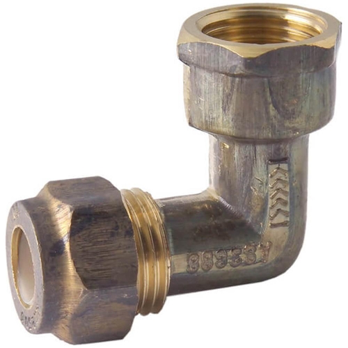 20FI X 20C Nylon Compression Elbow FI X C Brass