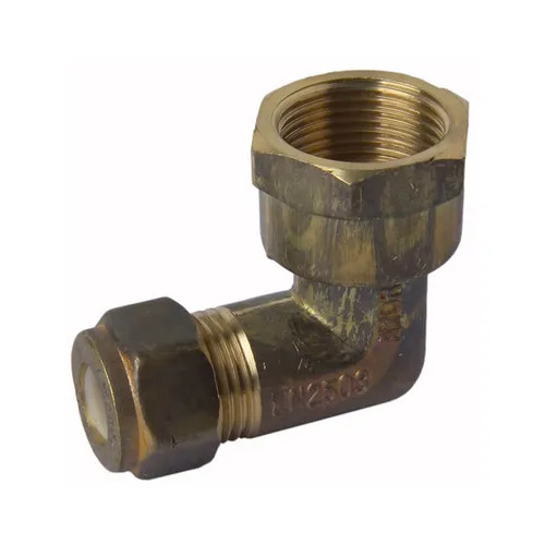 20FI X 15C Nylon Compression Elbow Reducing Brass 