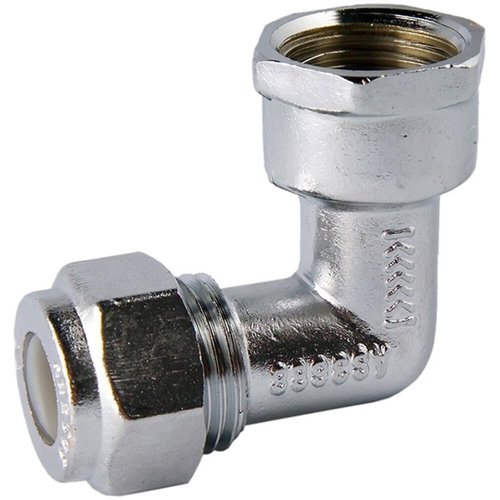 Nylon Compression Elbow Chrome Plated 20FI X 20C LF