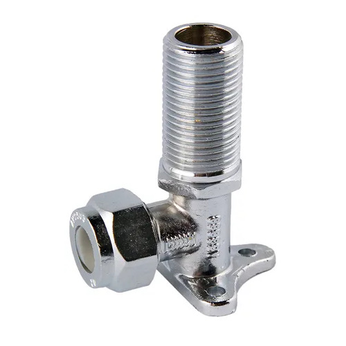 15MI X 15C Nylon Compression Extended Elbow Lugged Chrome Plated 
