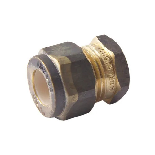 15mm Nylon Compression Stop End Brass 