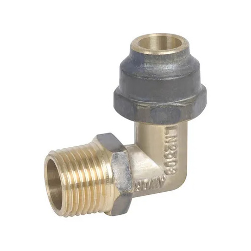 40MI X 40C Flared Compression Elbow Brass 