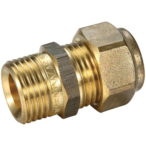 20MI X 20 Union MI X C Copper Compression Brass