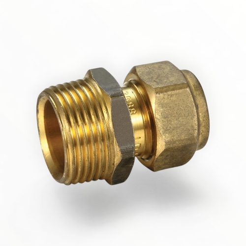 Copper Compression Union BR 20MI X 15C Reducing LF