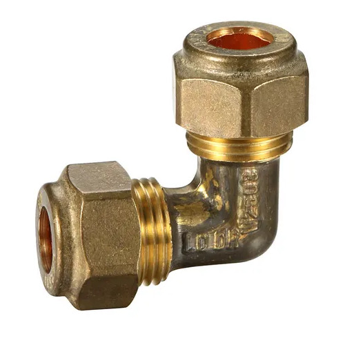 20C X 20C Copper Compression Elbow Brass 