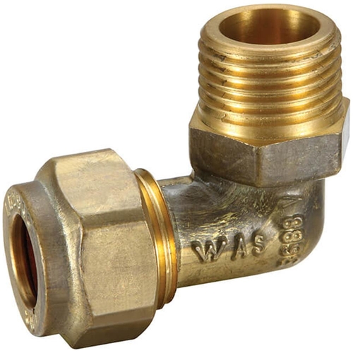 20MI X 20C Copper Compression Elbow Brass 