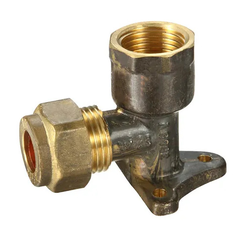 15FI X 15C Copper Compression Elbow Lugged Brass 