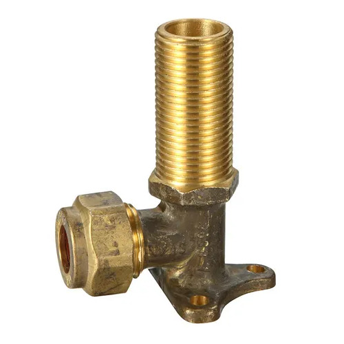15MI X 15C Copper Compression Elbow Lugged Brass 