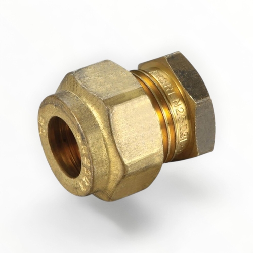 20mm Stop End Copper Compression Brass