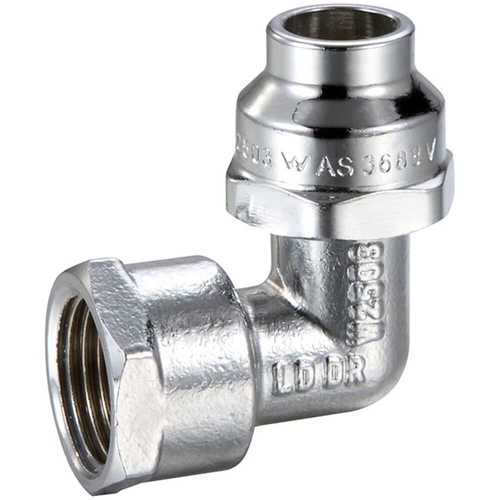 Flared Compression Elbow Chrome Plated 15FI X 15C LF