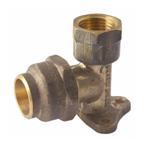 15FI X 20C Flared Compression Elbow Lugged Brass 
