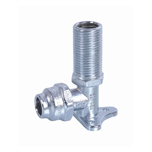 15MI X 15C Flared Compression Elbow Lugged Chrome Plated 