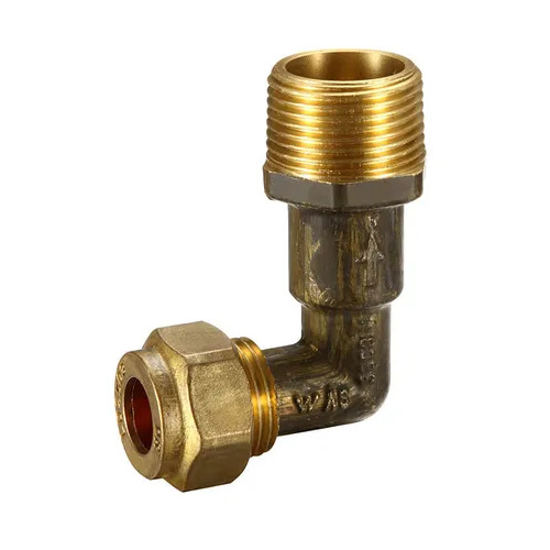 20mm Copper Compression Elbow Reduction With Check Valve Brass 