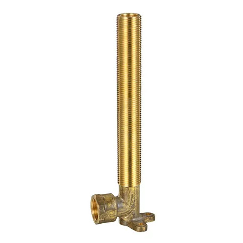15FI X 15MI Extended 185mm Elbow FI Lugged Brass 