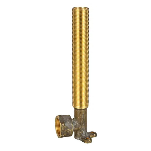 20FI X 18MI Extended 185mm Elbow FI Lugged Brass 