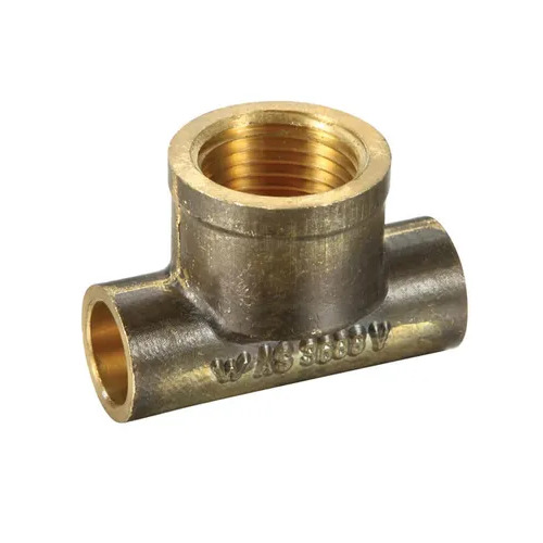 15OD X 15OD X 15FI Tee Cap Brass 