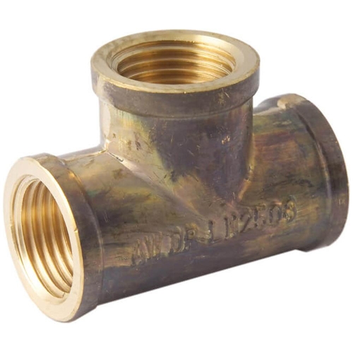 4mm Tee FI Brass