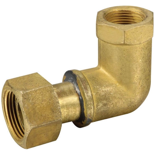 20FI X 25FI Elbow FI X FI Loose Nut Brass