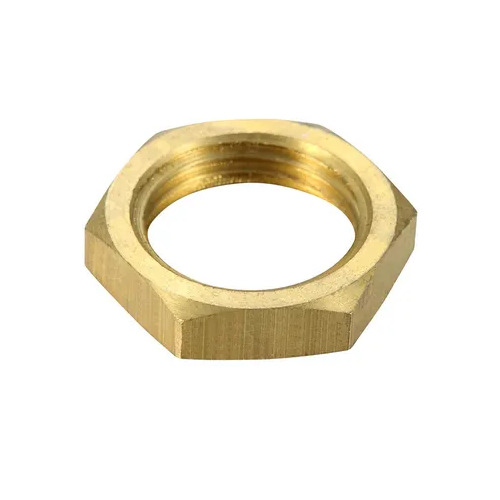50mm Lock Nut Brass 
