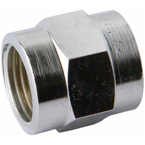 15mm Chrome Hexagon Socket Brass
