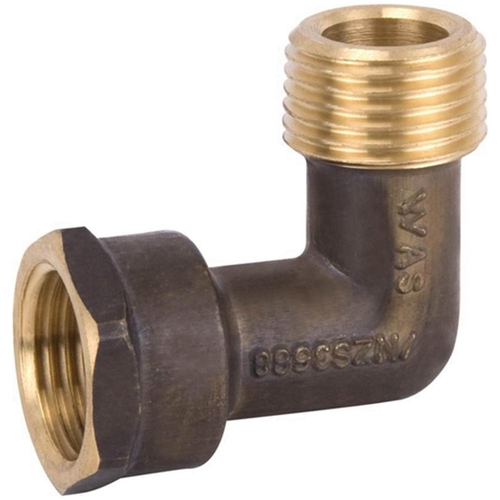 50mm Elbow MI X FI Brass