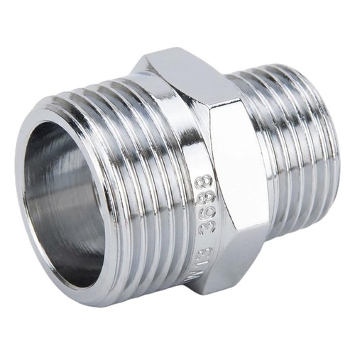 Hexagon Nipple Reducing Chrome Plated 15 X 6MM LF